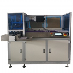 Plastic card punching machine