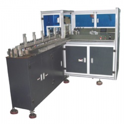 PVC card punching and stacking machine